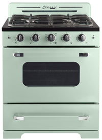 Classic Retro by Unique 30" Convection Gas Range - UGP-30CR LG 