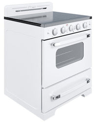 Classic Retro By Unique 30" Convection Electric Range - UGP-30CR EC W 