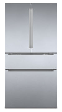 Bosch 21 Cu. Ft. 800 Series French-Door Refrigerator - B36CL80ENS - Refrigerator in Stainless Steel