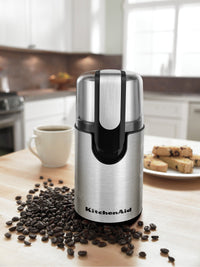 KitchenAid Blade Coffee Grinder - BCG111OB - Coffee Grinder in Onyx Black and Stainless Steel 