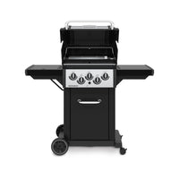 Broil King Monarch™ 390 Natural Gas Grill with Side Burner & Rear Rotisserie Burner - 834287|Gril à gaz naturel MonarchMC 390 de Broil King avec brûleur latéral et brûleur arrière de rôtisserie - 834287