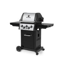 Broil King Monarch™ 390 Natural Gas Grill with Side Burner & Rear Rotisserie Burner - 834287|Gril à gaz naturel MonarchMC 390 de Broil King avec brûleur latéral et brûleur arrière de rôtisserie - 834287