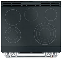 Cafe 5.7 Cu. Ft. Smart Electric Range with True European Convection - Matte Black - CCES700P3MD1 | Cuisinière intelligente électrique Café de 5,7 pi³ avec convection européenne véritable - noir mat -…