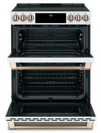 Café Slide-In Double Oven Electric Range with Convection - CCHS950P4MW2 - Electric Range in Matte White