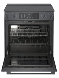 Bosch 4.6 Cu. Ft. 800 Series Electric Range - HEI8046C - Electric Range in Black Stainless Steel 