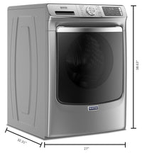 Maytag 5.8 Cu. Ft. Smart Front-Load Washer with Extra Power – MHW8630HC - Washer in White