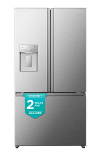 Hisense 22.4 Cu. Ft. Counter-Depth French-Door Refrigerator - RF225C3CSEI 