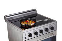 Prestige by Unique 24" Convection Electric Range - UGP-24V EC S/S 