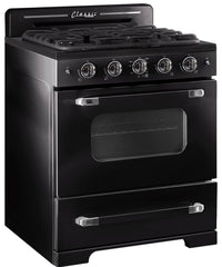 Classic Retro by Unique 30" Convection Gas Range - UGP-30CR B 