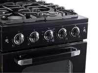 Classic Retro by Unique 24" Convection Gas Range - UGP-24CR B 