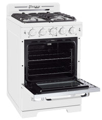 Classic Retro by Unique 24" Convection Gas Range - UGP-24CR W 