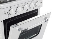 Classic Retro by Unique 24" Convection Gas Range - UGP-24CR W 