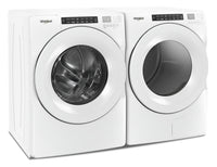 Whirlpool 5.0 Cu. Ft. Front-Load Washer and 7.4 Cu. Ft. Electric Front-Load Dryer - White