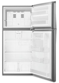 Whirlpool 19.2 Cu. Ft. Top-Freezer Refrigerator with EZ Connect Ice Maker Compatibility - WRT519SZDG - Refrigerator in Fingerprint Resistant Metallic Steel