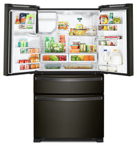 Whirlpool 25 Cu. Ft. French-Door Refrigerator - WRX735SDHV - Refrigerator in Black Stainless