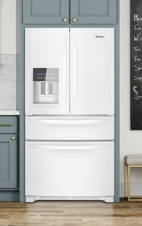 Whirlpool 25 Cu. Ft. French-Door Refrigerator - WRX735SDHW - Refrigerator in White