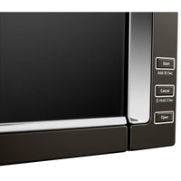 KitchenAid 1.1 Cu. Ft. Low-Profile Microwave Hood Combination – YKMLS311HBS - Over-The-Range Microwave in Black Stainless