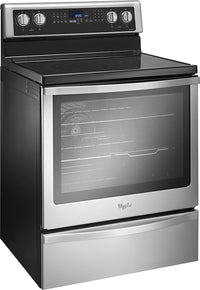 Whirlpool 6.4 Cu. Ft. Freestanding Electric Range – YWFE745H0FS - Electric Range in Stainless Steel