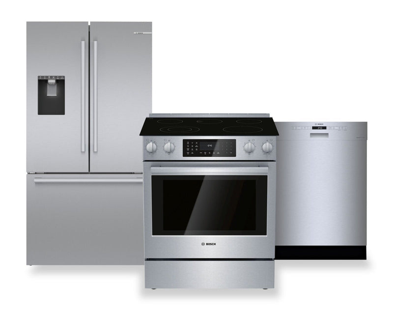 Bosch 3-Piece Kitchen Appliance Package | Ensemble de 3 électroménagers Bosch pour la cuisine | BO01KPK3