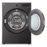 LG 5.8 Cu. Ft. Front-Load Washer with AI DD™ 2.0 and 7.8 Cu. Ft. DirectDrive® Heat Pump Dryer  | Laveuse à chargement frontal de 5,8 pi³ avec DDMC IA 2.0 et sécheuse de 7,8 pi³ avec thermopompe à moteur DirectDriveMD de LG  | LGFL67HP