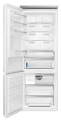 Smeg Portofino 16.2 Cu. Ft. Bottom-Freezer Refrigerator - FA490ULWH|Réfrigérateur Smeg Portofino de 16,2 pi3 à congélateur inférieur - FA490ULWH