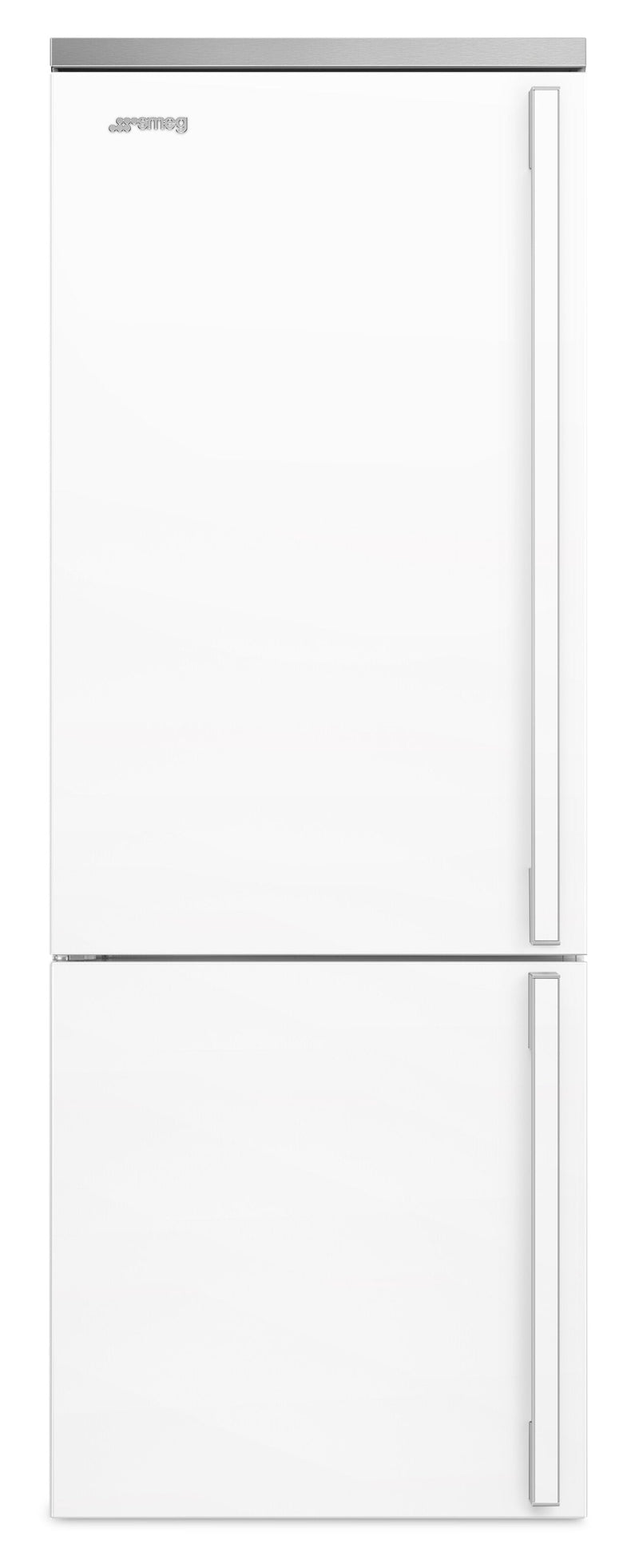 Smeg Portofino 16.2 Cu. Ft. Bottom-Freezer Refrigerator - FA490ULWH|Réfrigérateur Smeg Portofino de 16,2 pi3 à congélateur inférieur - FA490ULWH