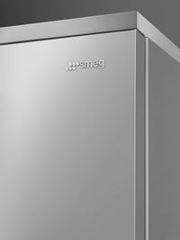 Smeg Portofino 16.2 Cu. Ft. Bottom-Freezer Refrigerator - FA490URX|Réfrigérateur Smeg Portofino de 16,2 pi3 à congélateur inférieur - FA490URX