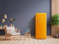 Smeg 9.9 Cu. Ft. Retro Refrigerator - FAB28URDYVC3|Réfrigérateur Smeg rétro de 9,9 pi3 - FAB28URDYVC3