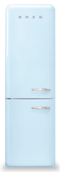 Smeg 11.7 Cu. Ft. Retro Bottom-Freezer Refrigerator - FAB32ULPB3|Réfrigérateur Smeg rétro de 11,7 pi3 à congélateur inférieur - FAB32ULPB3