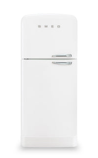 Smeg 19.28 Cu. Ft. Retro Top-Freezer Refrigerator - FAB50ULWH3|Réfrigérateur Smeg rétro de 19,28 pi3 à congélateur supérieur - FAB50ULWH3