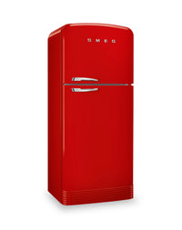 Smeg 19.28 Cu. Ft. Retro Top-Freezer Refrigerator - FAB50URRD3|Réfrigérateur Smeg rétro de 19,28 pi3 à congélateur supérieur - FAB50URRD3