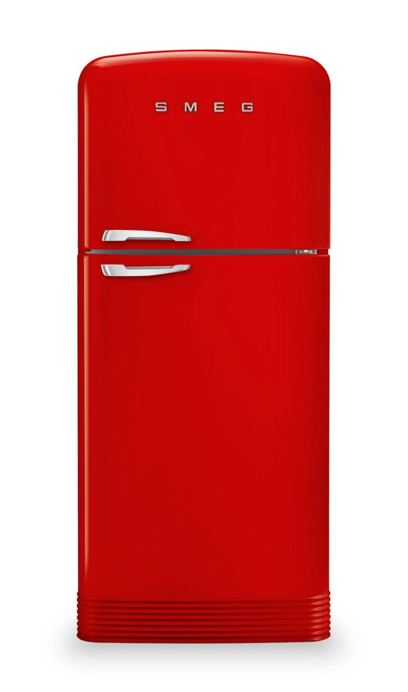 Smeg 19.28 Cu. Ft. Retro Top-Freezer Refrigerator - FAB50URRD3|Réfrigérateur Smeg rétro de 19,28 pi3 à congélateur supérieur - FAB50URRD3