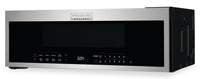 Frigidaire Gallery 1.2 Cu. Ft. Over-the-Range Microwave with Low-Profile Design and Sensor Cook - Sm… | Four à micro-ondes à hotte intégrée Frigidaire Gallery de 1,2 pi³ avec conception à profil bas et cu…