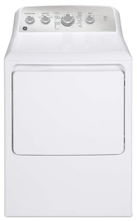 GE 4.9 Cu. FT. Top Load Washer and 7.2 Cu. Ft. Electric Dryer – White 