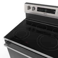 Hisense 30" 5.8 Cu. Ft. 5-Element Electric Range with True Convection - Stainless Steel - HBE3502CAS | Cuisinière électrique Hisense de 5,8 pi3 et de 30 po à 5 éléments avec convection véritable - acier inoxydable - HBE3502CAS | HBE350AS