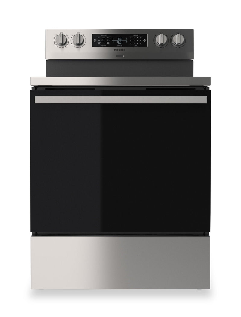 Hisense 30" 5.8 Cu. Ft. 5-Element Electric Range with True Convection - Stainless Steel - HBE3502CAS | Cuisinière électrique Hisense de 5,8 pi3 et de 30 po à 5 éléments avec convection véritable - acier inoxydable - HBE3502CAS | HBE350AS