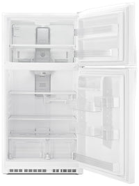 Whirlpool 21 Cu.Ft. Top-Freezer Refrigerator - White - Refrigerator in White