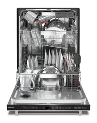 KitchenAid Top-Control Dishwasher with LED Lighting - KDTM704KPS - Dishwasher in Stainless Steel with PrintShield™ Finish