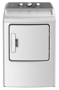 Midea 4.3 Cu. Ft. Top-Load Washer and 6.7 Cu. Ft. Electric Dryer - White  | Laveuse à chargement par le haut de 4,3 pi³ et sécheuse électrique de 6,7 pi³ de Midea - blanches  | MITL43AW