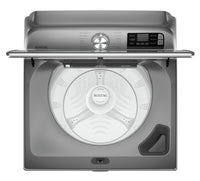 Maytag 6.0 Cu. Ft. Smart Top-Load Washer with Built-In Faucet - MVW7230HC - Washer in Metallic Slate