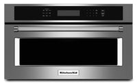 KitchenAid 1.4 Cu. Ft. 30" Built-In Convection Microwave Oven - Stainless Steel - Built-In Microwave in Stainless Steel