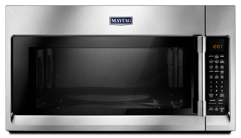 Maytag 1.9 Cu. Ft. Over-the-Range Microwave with Convection – YMMV6190FZ - Over-the-Range Microwave in Stainless Steel