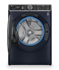 Profile 6.1 Cu. Ft. Front-Load Washer and 7.8 Cu. Ft. Electric Dryer with Steam and Built-In Wi-Fi | Laveuse à chargement frontal de 6,1 pi³ et sécheuse électrique de 7,8 pi³ de Profile avec vapeur et Wi-Fi intégré | GEFL870B