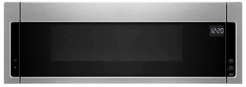 Whirlpool 1.1 Cu. Ft. Low-Profile Microwave Hood Combination – YWML55011HS - Over-the-Range Microwave in Stainless Steel