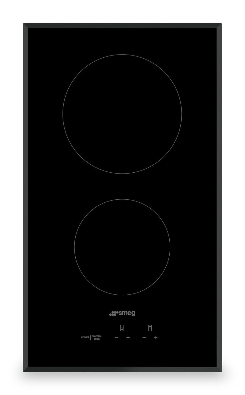 Smeg 12" Electric Cooktop - SEU122B|Surface de cuisson électrique Smeg de 12 po - SEU122B