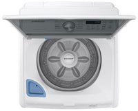 Samsung 5.3 Cu. Ft. Top-Load Washer and 7.4 Cu. Ft. Electric Dryer - White | Laveuse à chargement par le haut de 5,3 pi³ et sécheuse électrique de 7,4 pi³ de Samsung - blanches | SATL350A