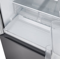 LG 25 Cu. Ft. Smart French-Door Refrigerator with Ice Maker - Black Stainless Steel - LF25S6200D | Réfrigérateur intelligent LG de 25 pi³ à portes françaises avec machine à glaçons - acier inoxydable noir - LF25S6200D | LF25S62D