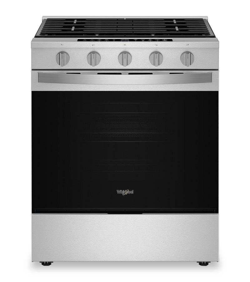 Whirlpool 5 Cu. Ft. Gas Range with Air Fry and SpeedHeat™ Burner - Stainless Steel - WSGS7530RZ | Cuisinière à gaz Whirlpool de 5 pi3 avec friture à air et brûleur SpeedHeatMC - acier inoxydable - WSGS7530RZ | WSGS753Z