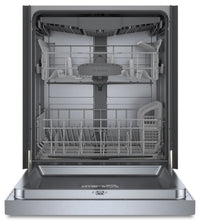 Bosch 100 Series Smart Dishwasher with PrecisionWash® and Third Rack - SHE5AE75N  | Lave-vaisselle intelligent Bosch de série 100 avec PrecisionWashMC et 3e panier - SHE5AE75N  | SHE5E75N