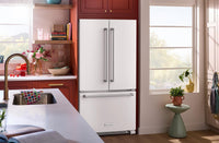 KitchenAid 36" 20 Cu. Ft. Counter-Depth French-Door Refrigerator - White - KRFC136RWH | Réfrigérateur KitchenAid de 36 po et de 20 pi3 de profondeur comptoir à portes françaises - blanc - KRFC136RWH | KRFC13WH